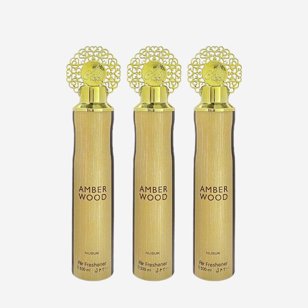 Nusuk Amber Wood Air Freshener