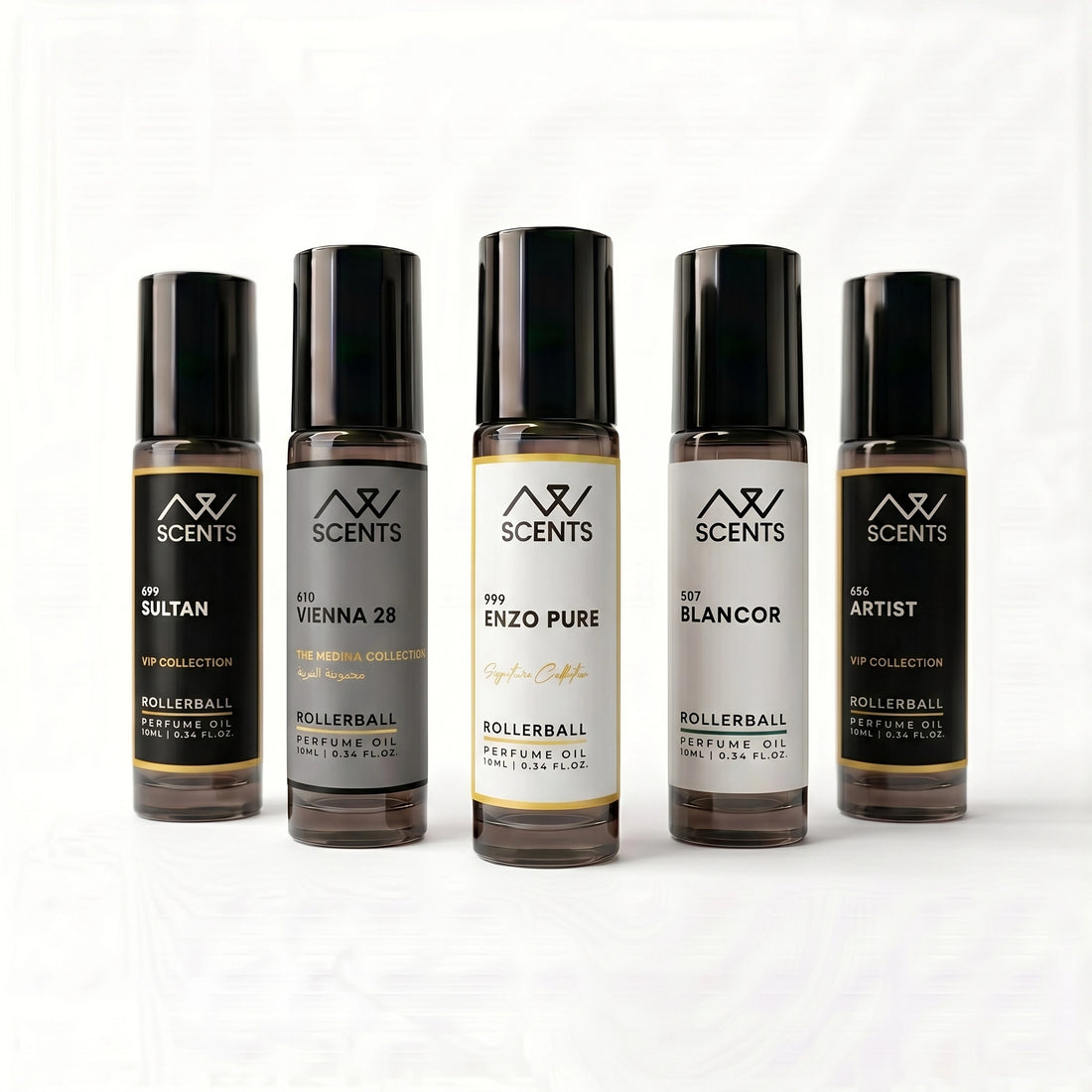 Pocket Sized Fragrance Oil Bundle x5 10ml