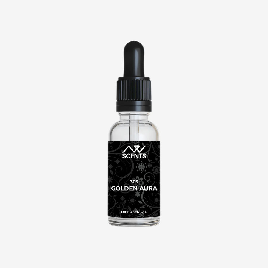  303 Golden Aura Diffuser Oil