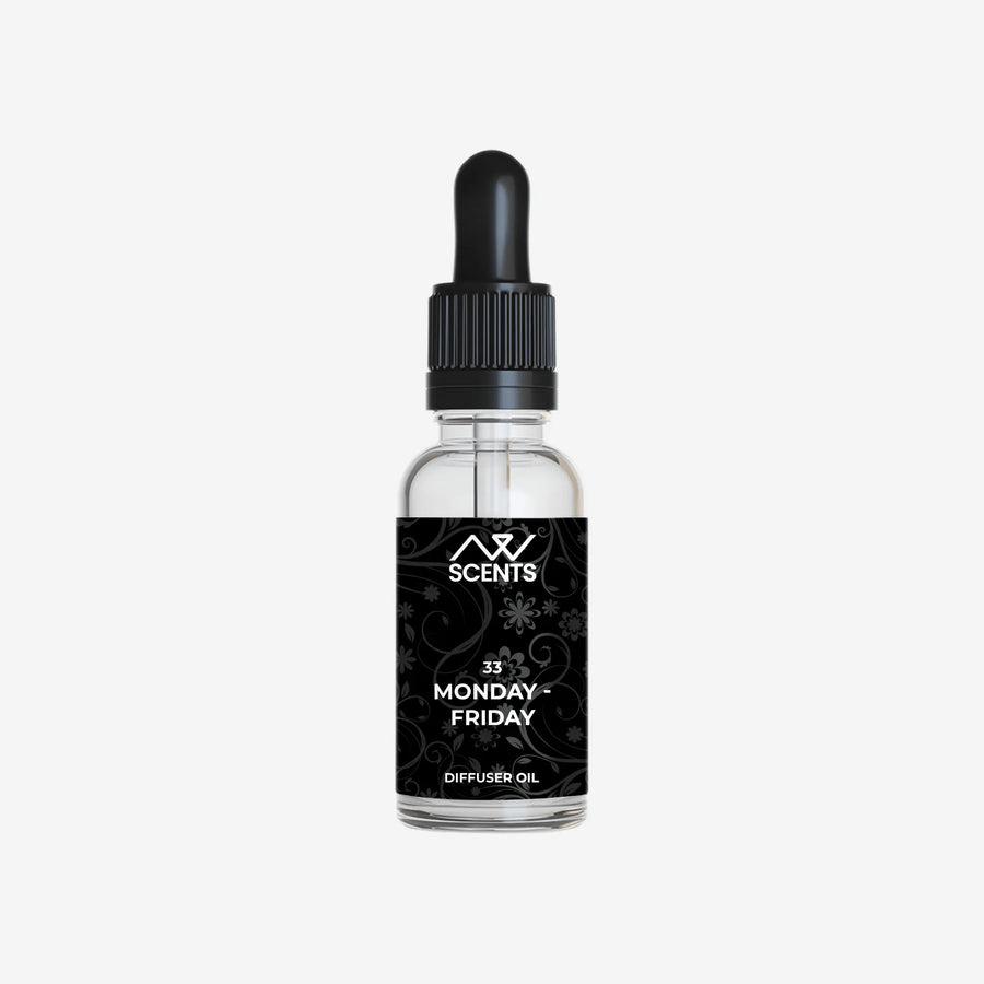 Inspired By Bergamot, Jasmine and Vetiver - 33 MONDAY - FRIDAY
