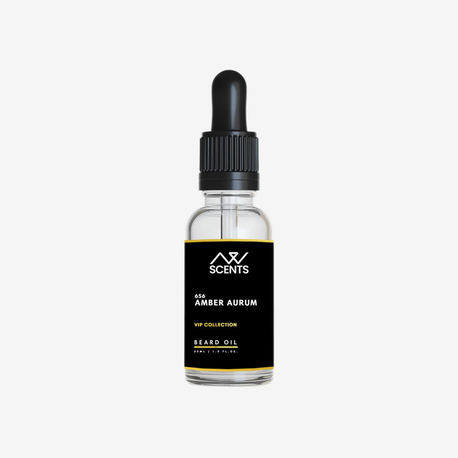 656 Amber Aurum Beard Oil