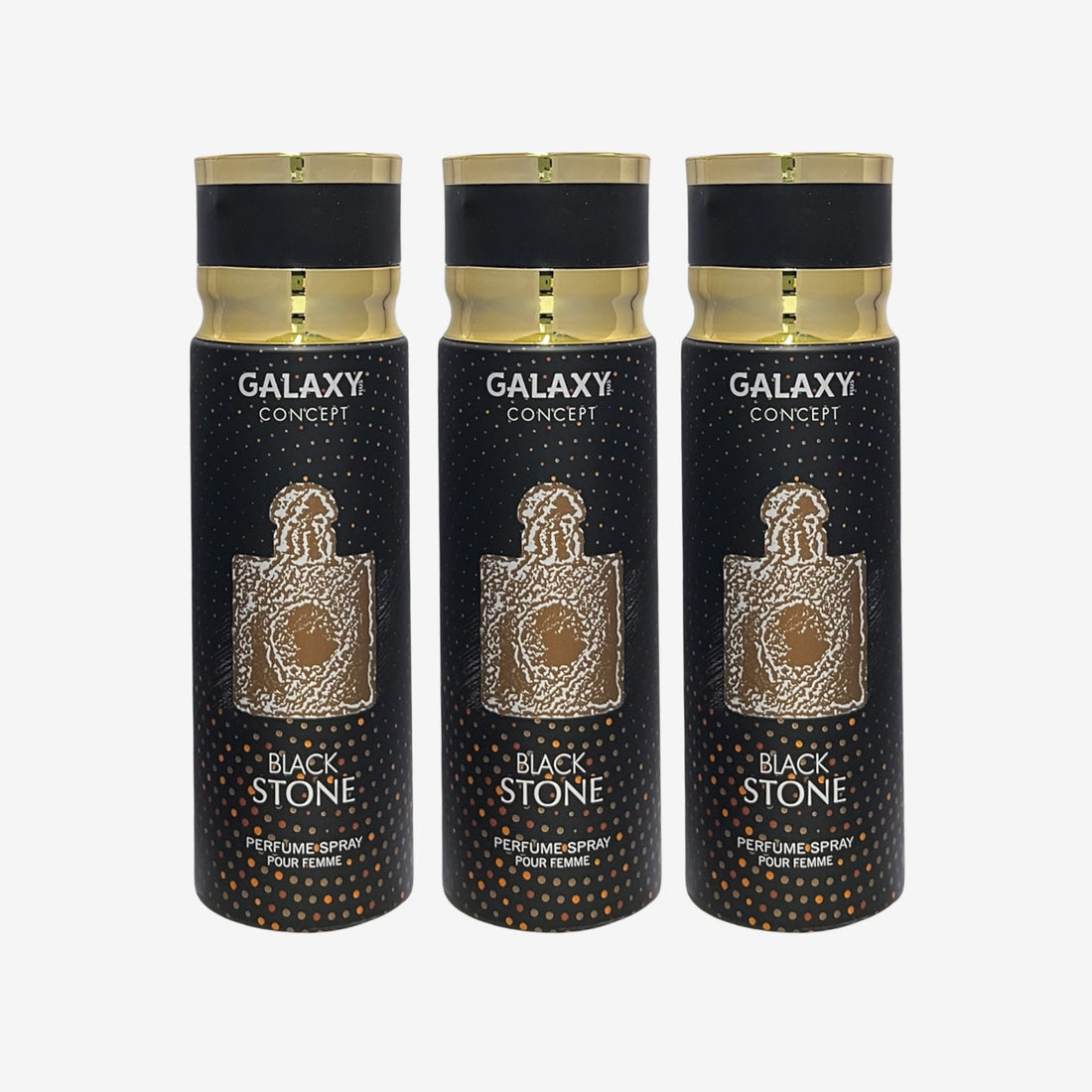 Galaxy Plus Concept BLACKSTONE Perfume Body Spray - Inspired By Black Opium