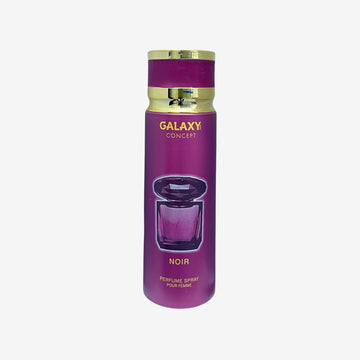 Galaxy Plus Concept NOIR Perfume Body Spray - Inspired By Crystal Noir