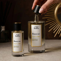 AW Scents designer inspired perfume bottles in 50ml and 100ml sizes