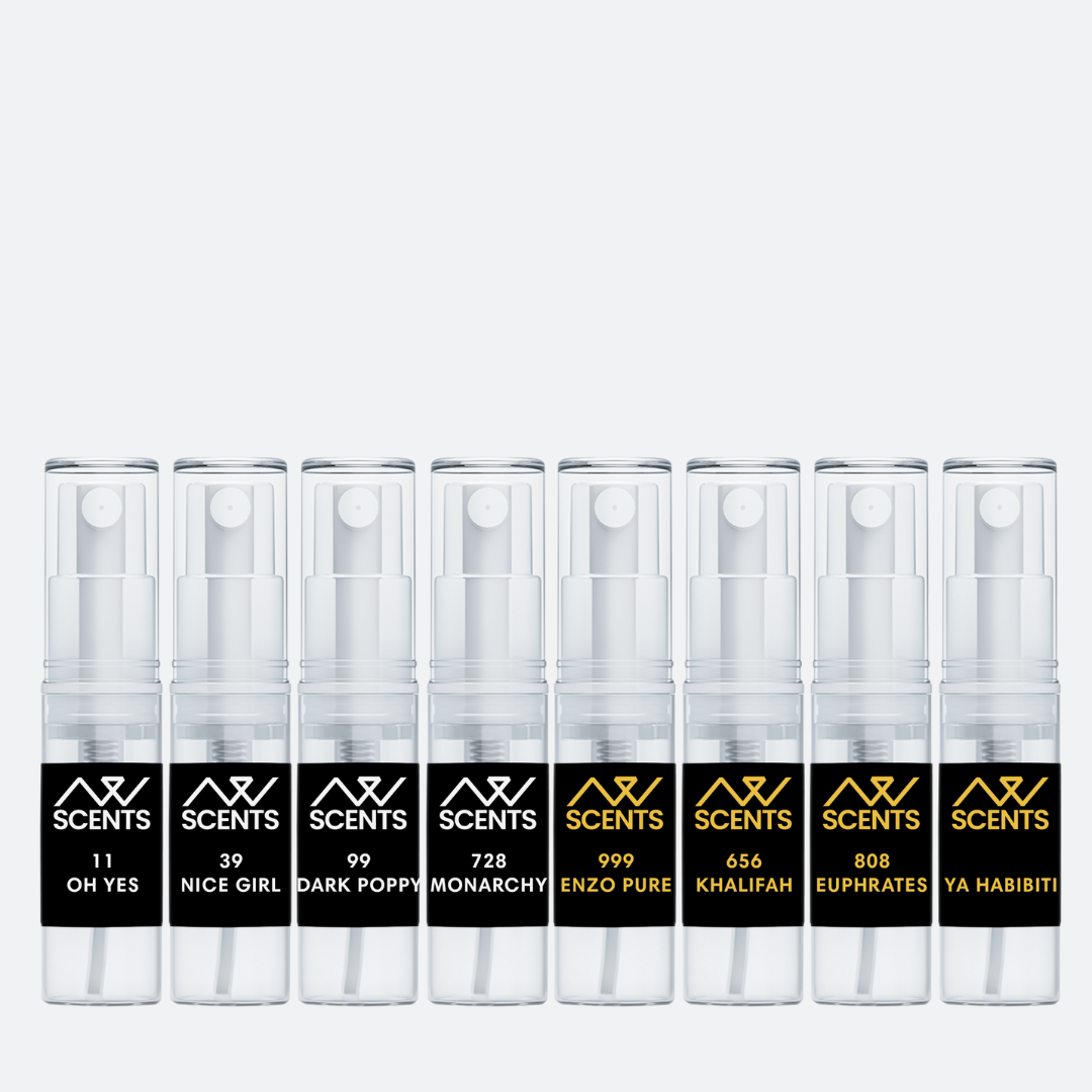 Best Seller Collection for HER - 3ml Sample Spray x8 Fragrance Bundle