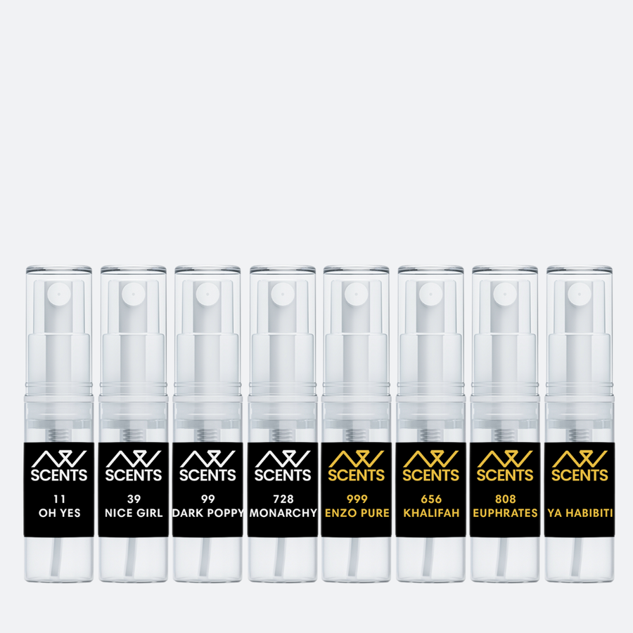 Best Seller Collection for HER - 3ml Sample Spray x8 Fragrance Bundle