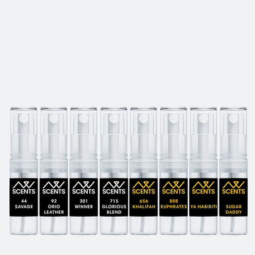 Best Seller Collection for HIM - 3ml Sample Spray (Eau De Parfum) x8 Fragrance Bundle