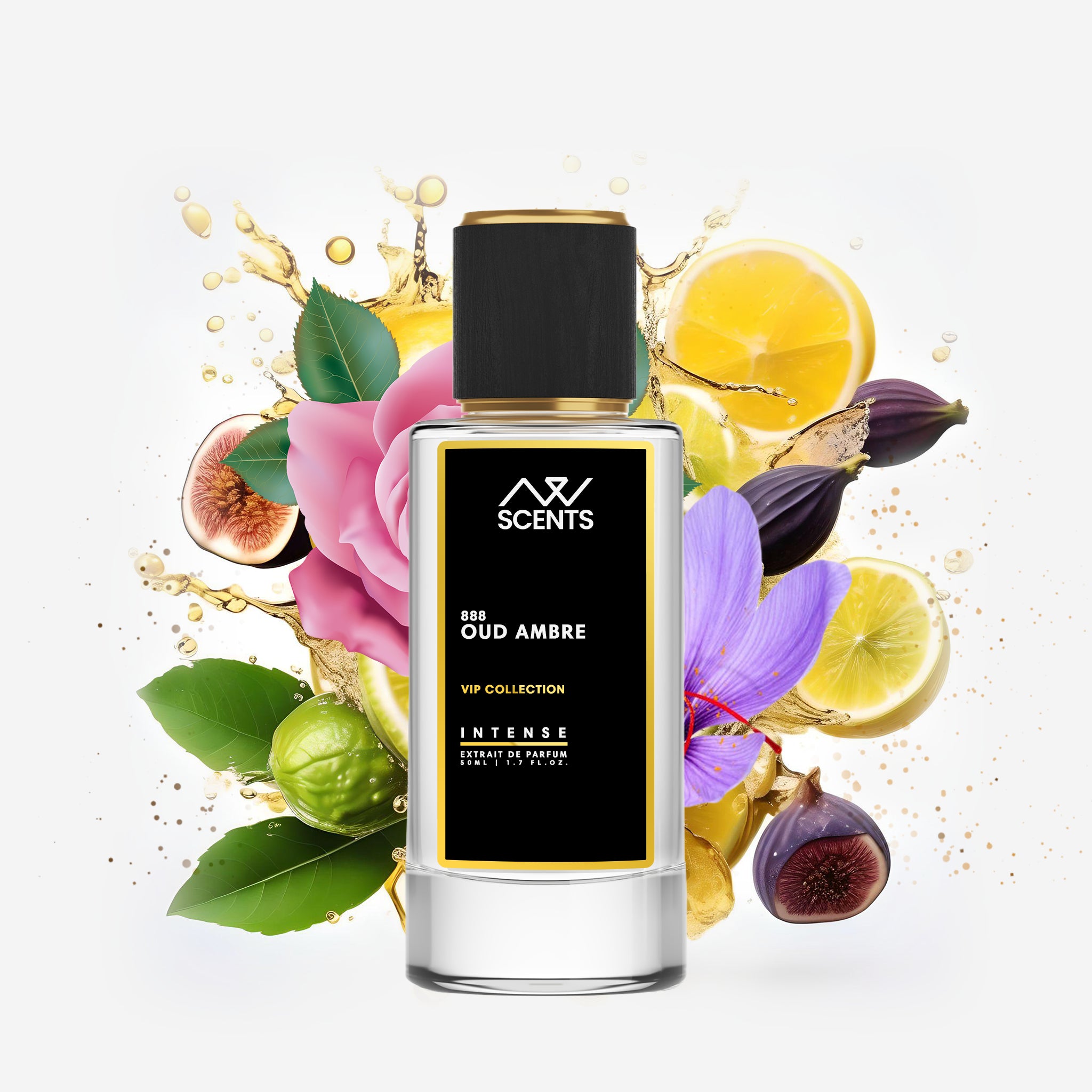 Amber Aoud Inspired 888 OUD AMBRE (3ml, 50ml 100ml)