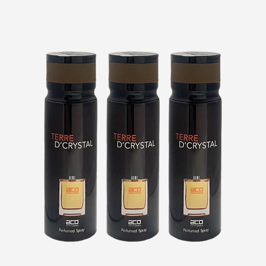 TERRE D’CRYSTAL Body Spray Pack