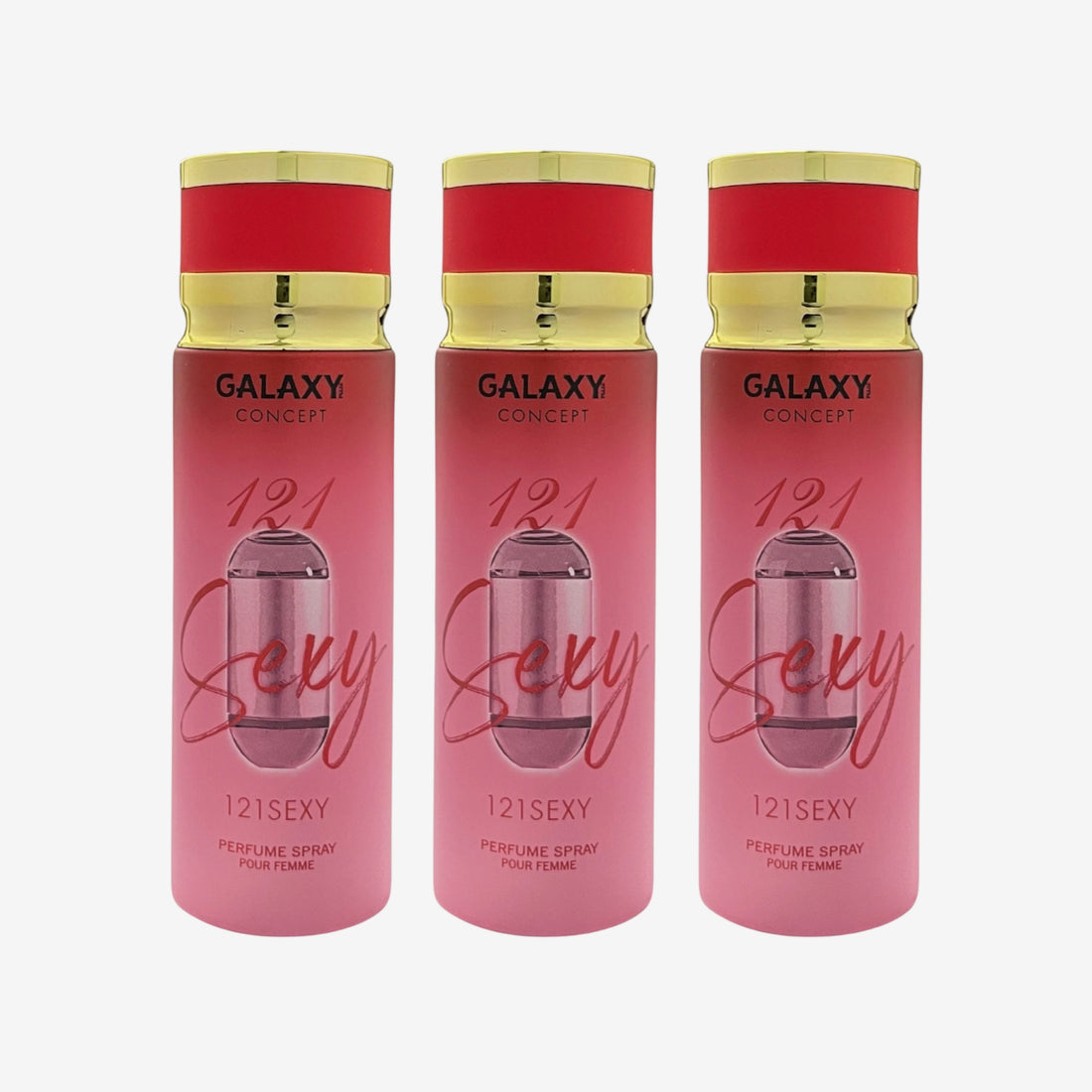 Galaxy Plus Concept 121 SEXY Perfume Body Spray - Inspired By 212 Sexy