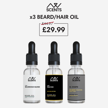 Beard/Hair Oil Bundle x3 30ml