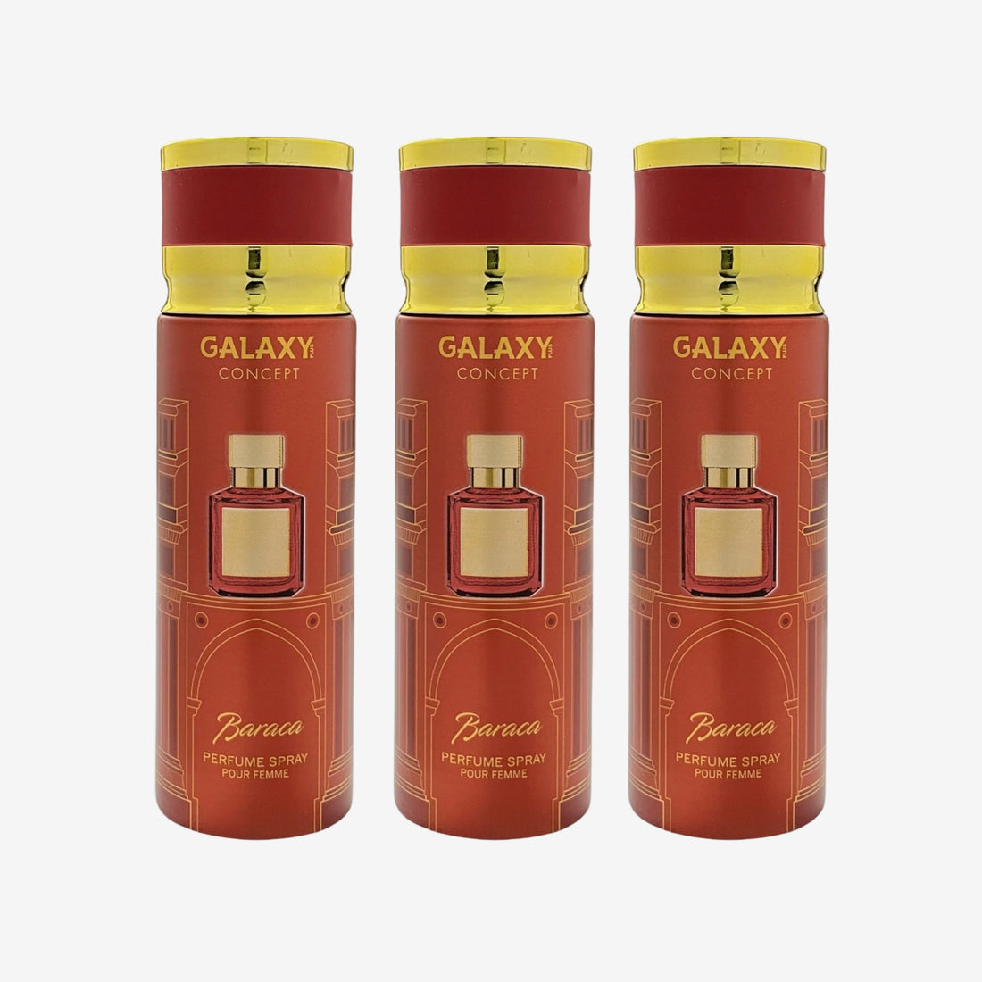 Galaxy Plus Concept BARACA Perfume Body Spray - Inspired By Baracatt Rouge 540