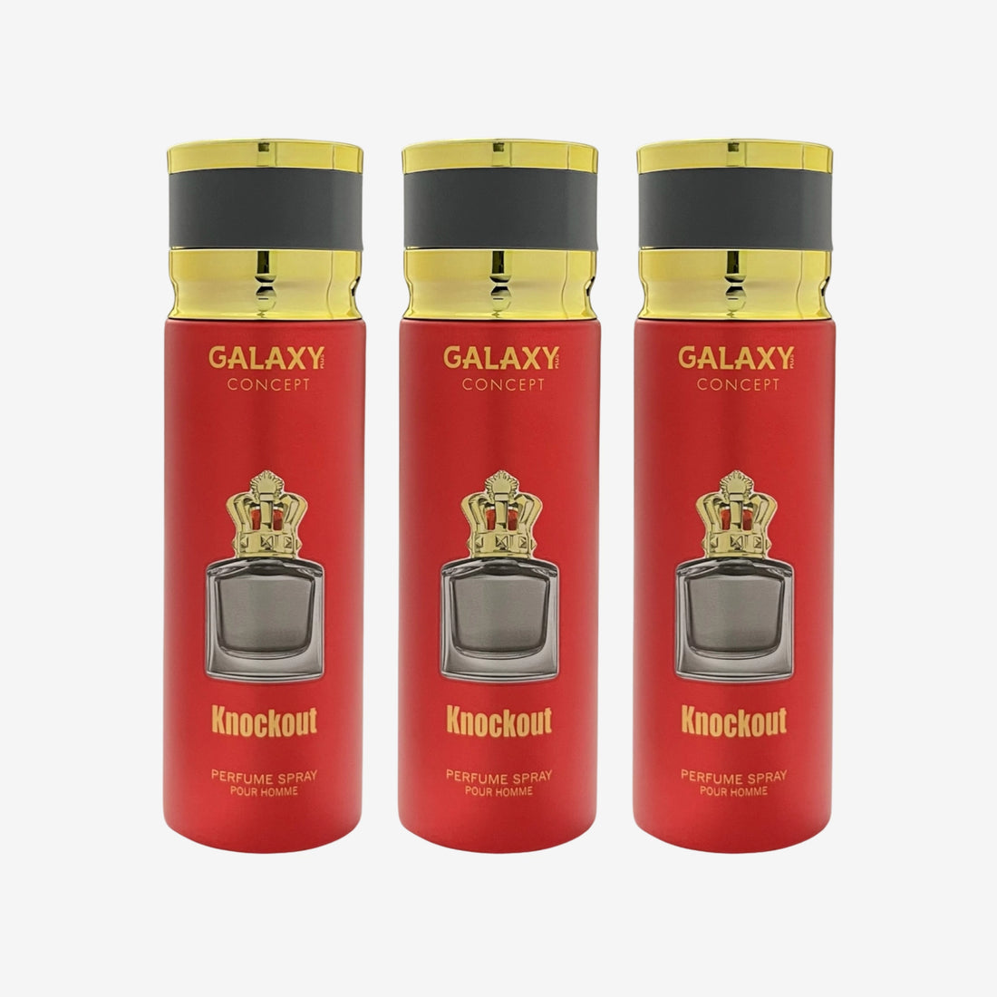 Galaxy Plus Concept KNOCKOUT Perfume Body Spray - Inspired By Scandal Pour Homme