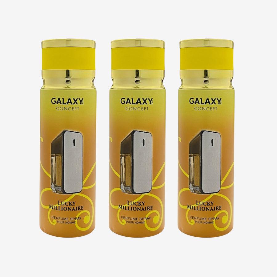 Galaxy Plus Concept LUCKY MILLIONAIRE Perfume Body Spray - Inspired By 1 Million Lucky