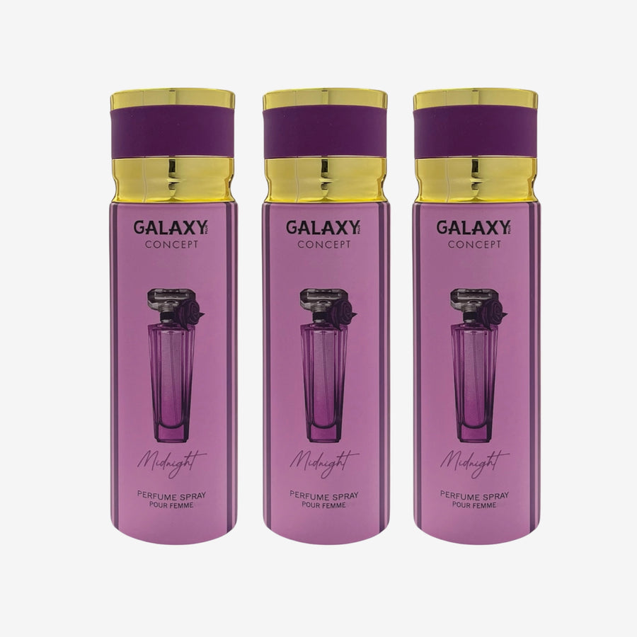 Galaxy Plus Concept MIDNIGHT Perfume Body Spray - Inspired By Tresor Midnight Rose