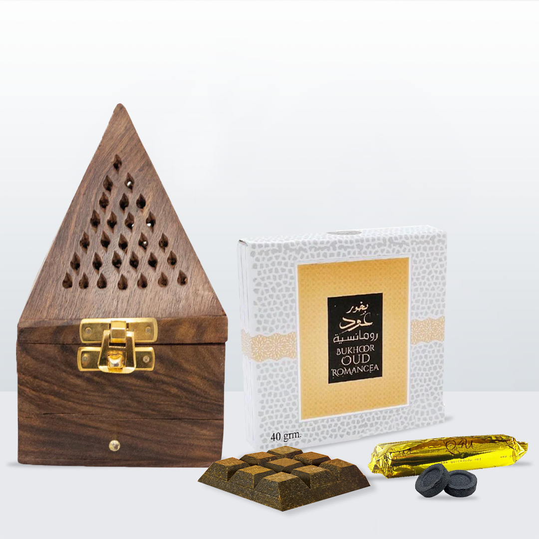 Wooden Bakhoor Bundle - Starter Kit